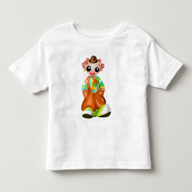 Liten clown baby t-shirt (Framsida)