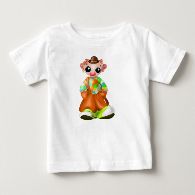Liten clownbaby T-shirt (Framsida)