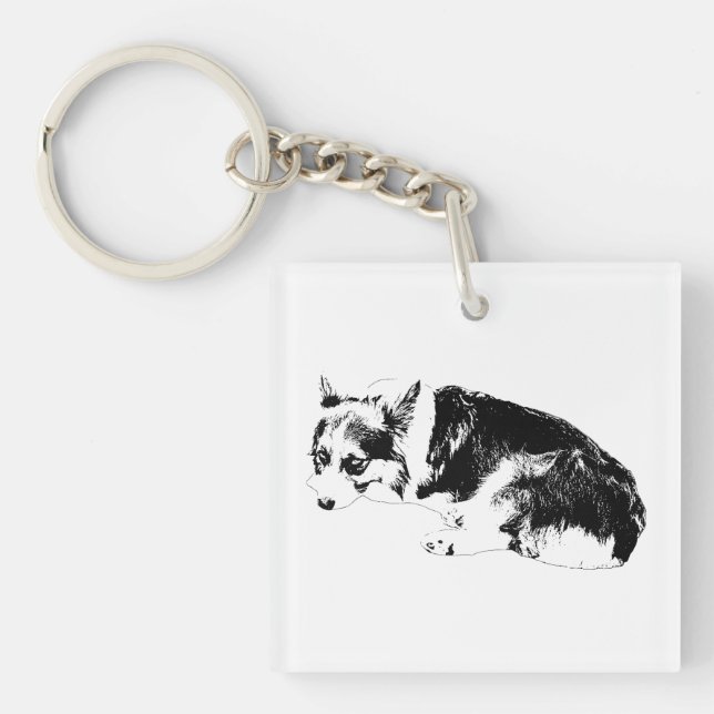 Liten Corgi, Grafisk Bricka (Framsidan)