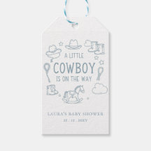 Liten Cowboy Pojke Barnvardsfest