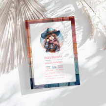 Liten Cowgirl Western Bebis-barnvaktparty