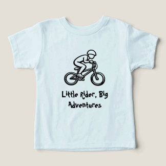 Liten cyklist, stora äventyr Barncykel T-shirt
