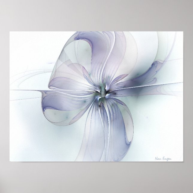 Liten dansare Ömt blomsterplakat Poster (Framsidan)