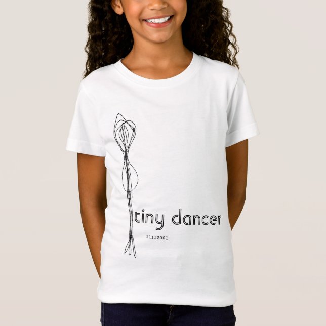 liten dansare t shirt (Framsida)