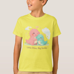 Liten Dino, Stora Leenden – Söta Dinosaurie Kärlek T Shirt