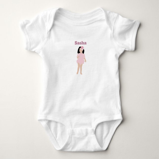 Liten docka T-Shirt Baby Body (Framsida)