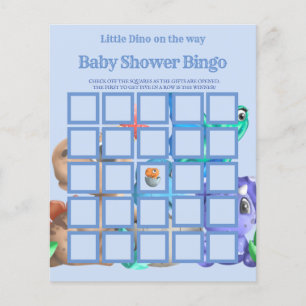 Liten doft på hur Greener Baby Shower Bingo Flygblad