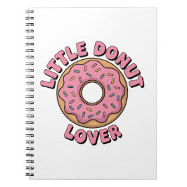 Liten Donut Älskare | Barn Anteckningsbok