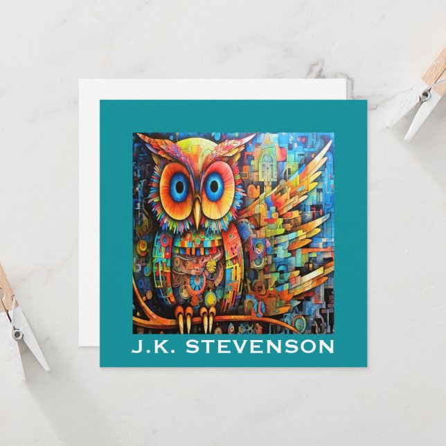 Liten dörrsignatur, mall, inbjudan (Fram/Back In Situ)