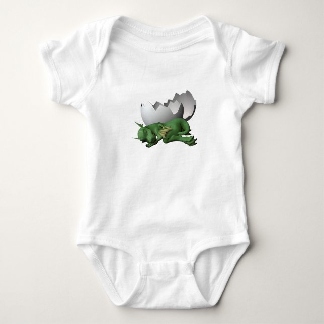 Liten drak t shirt (Framsida)
