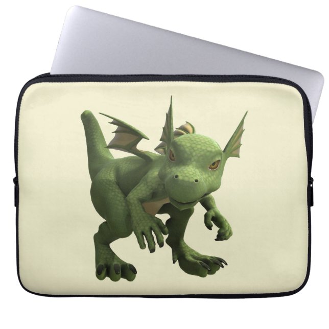 Liten drake laptop fodral (Framsidan)