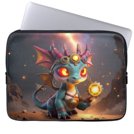 Liten Drake, Stor Energi – Ember Clocklingen Laptop Fodral