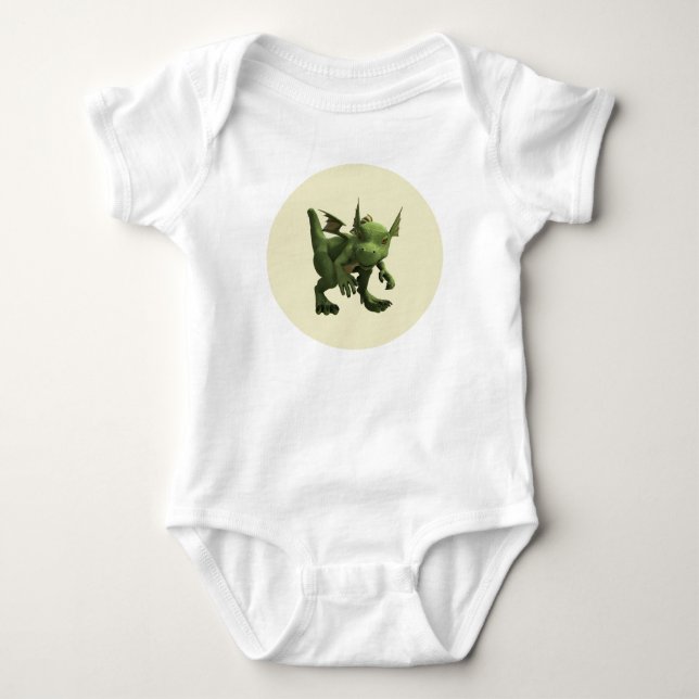 Liten drake t-shirt (Framsida)