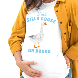 Liten dum gås ombord t shirt