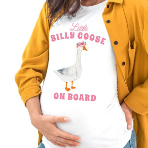 Liten dum gås ombord t shirt