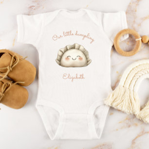 Liten Dumpling Personlig Dim Sum Terrakotta T Shirt