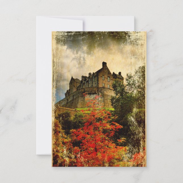 (Liten) Edinburgh slottinbjudan, Inbjudningar (Framsida)