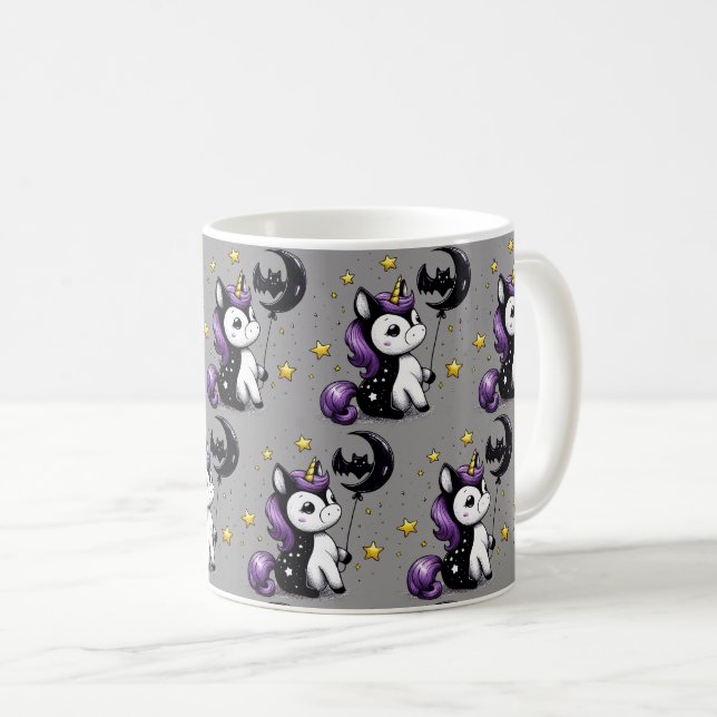 Liten Enhörning Kaffemugg (Framsida höger)