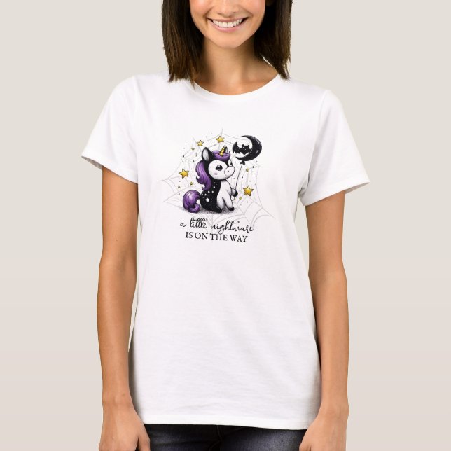 Liten Enhörning T Shirt (Framsida)