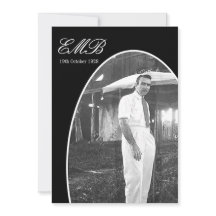 Liten, enkelt, svart, vitt foto