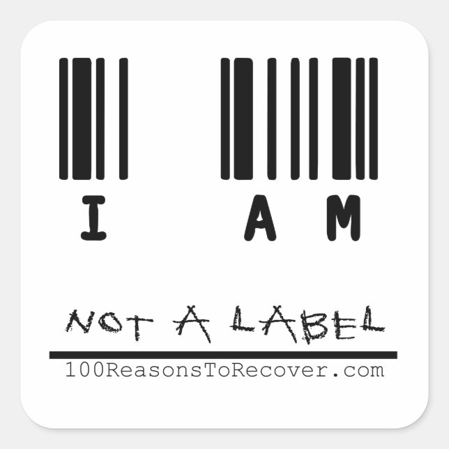 Liten etikett - ingen etikett (Framsida)