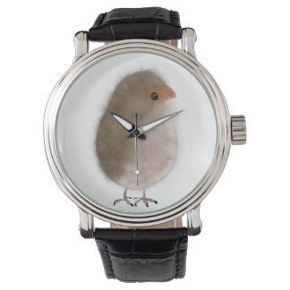 Liten fågel i en klocka! armbandsur