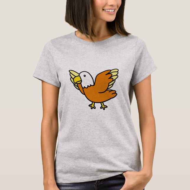 Liten Fågel T-Shirt (Framsida)