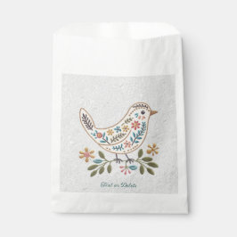 Liten fågelfärgad Blommigt - favoritväskor