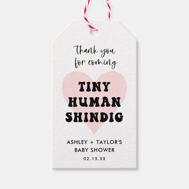 Liten favorit för modern babydusch från människan presentetikett (Framsidan)