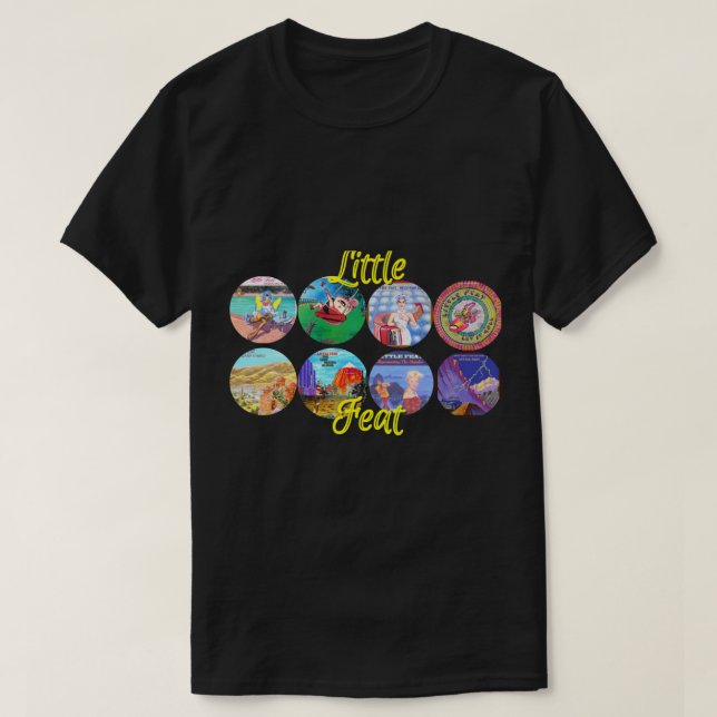 liten fekt för skjorta med lite febertäckt albumöv t shirt (Design framsida)