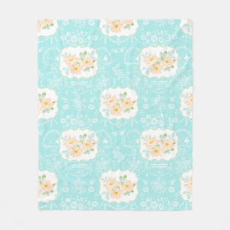 Liten filt filt Sommardamträdgårdar i robinägg