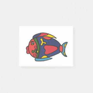 Liten fisk post-it block