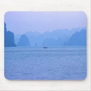 Liten fiskebåt i Ha Long Bay - Vietnam, Asien Musmatta