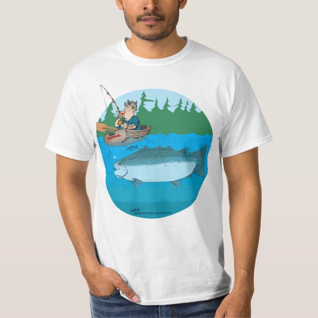 liten fiskskjorta F/B Tee Shirt (Framsida)