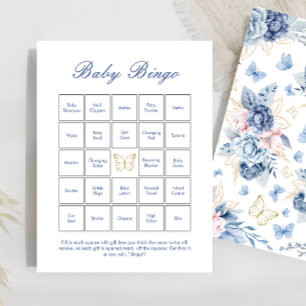 Liten fjäril Baby Bingo Baby Shower-spel