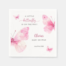 Liten Fjäril Baby Shower