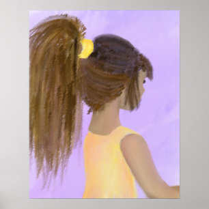 Liten flicka poster