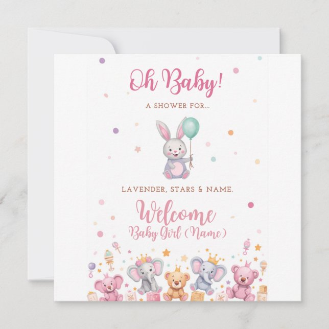 Liten flicka spara datumet (Framsida)