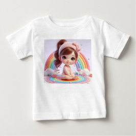 Liten flicka t shirt