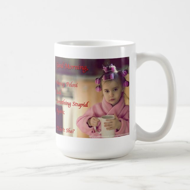 Liten flickakaffemugg kaffemugg (Höger)