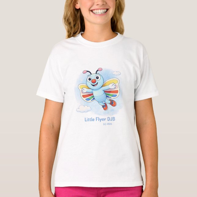 Liten Flygare DJB T Shirt (Framsida)