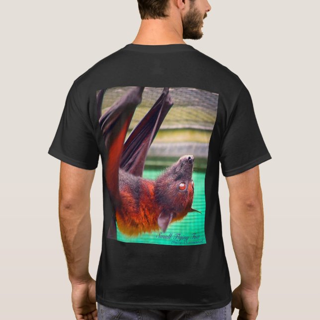 Liten flygfot t shirt (Baksida)