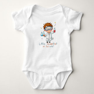 Liten forskare på jobbet” söta barn vetenskap t shirt