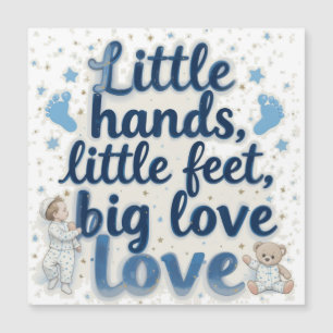 Liten fötter baby shower