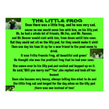 LITEN FROG,DIKT poster