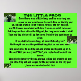 LITEN FROG,DIKT poster