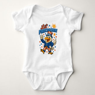 Liten fyrverkeri frihet klassisk örn t shirt