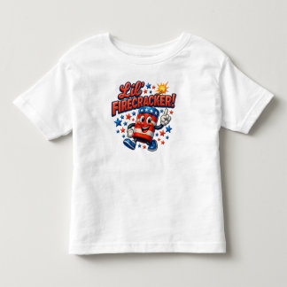 Liten fyrverkerifrenesi t shirt