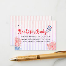 Liten fyrverkeripippa 4 juli-böcker för bebis