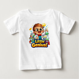 Liten genial söt babyillustration t shirt
